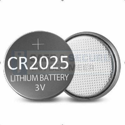 Knoopcelbatterij CR2025, 3V Lithium per stuk verpakt 