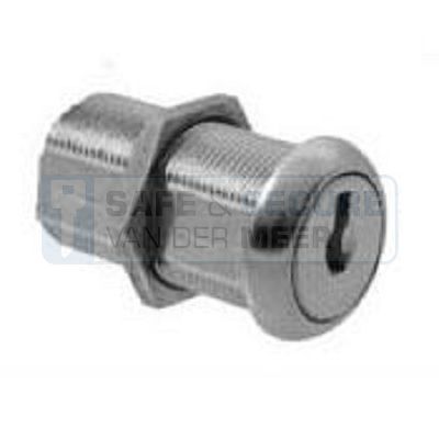 Eurolocks automatencilinder type 1340-52 90º linksdraaiend, (L=22 mm.), ZONDER SLUITLIP 