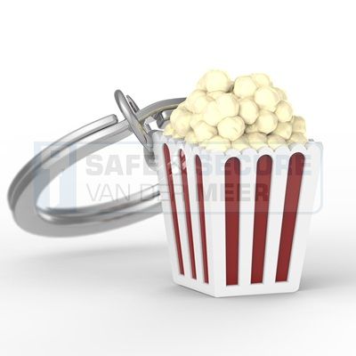 Metalmorphose sleutelhanger popcorn  